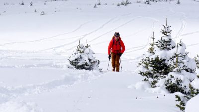 an avalanche backpack